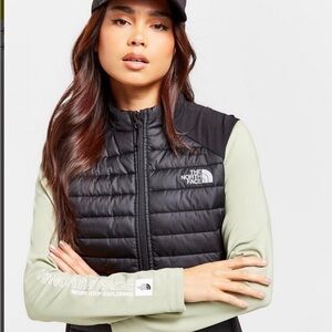 The North Face WindWall Black Quilted Packable Vest Size Medium